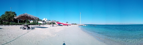 Kish island - Marjan beach park